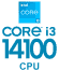 CPU Core i3-14100